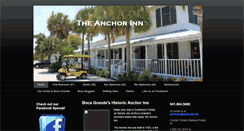 Desktop Screenshot of anchorinnbocagrande.com